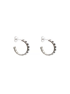 Marina Silver Hoops Earrings Big