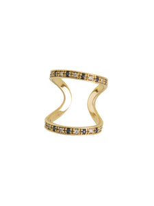 Chakra Karma Diamonds/Saphirs Ring